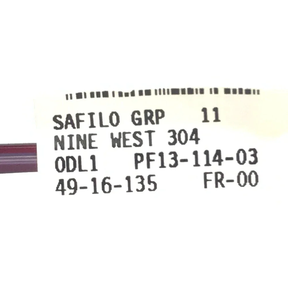 Nine West Petite Eyeglasses Frames 304 DL1 Purple Cat Eye Full Rim 49-16-135
